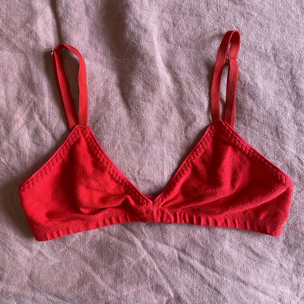 ARQ Susanna Bra in Cherry Red, size Small